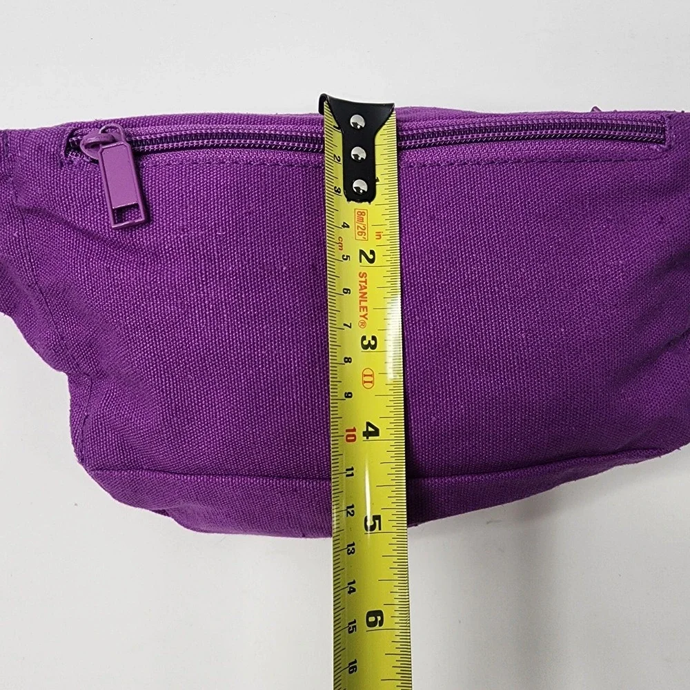 Harrah's Lake Tahoe Purple Vintage Fanny Pack Embroidered